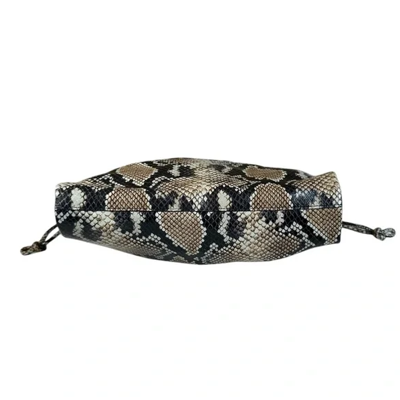 NWT COS Mini Cavatelli Leather Clutch Crossbody Bag - Snake - Picture 6 of 7